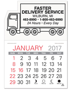 value stick calendars truck